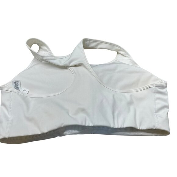 Nike Womens Swoosh Medium-Support Padded Sports Bra Plus Sz 2X White DH3384-100 - Picture 4 of 7